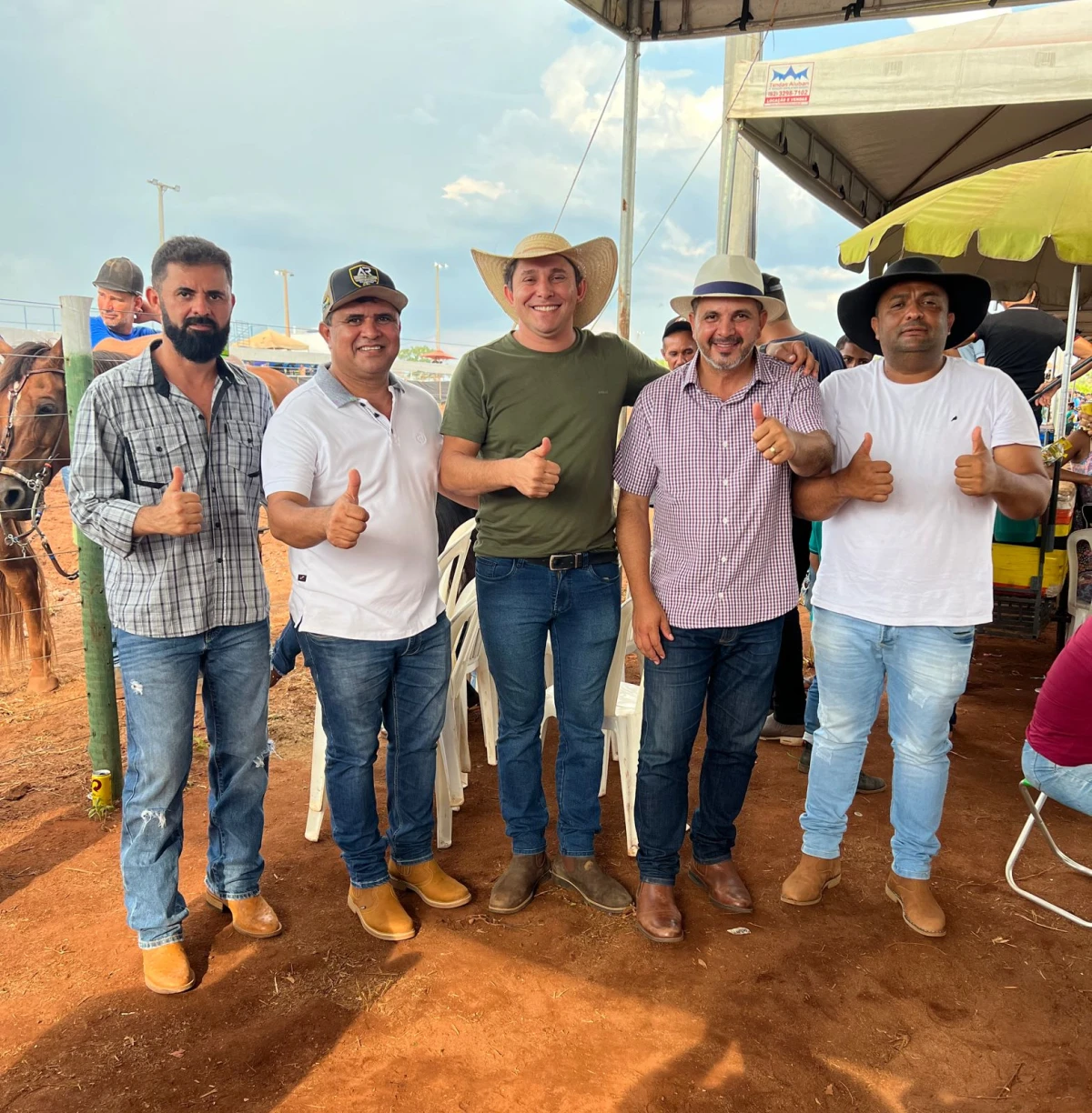 Em São Bento, Wiston Gomes participa da inauguração do Parque de Vaquejada e garante mais recursos para festa em 2024