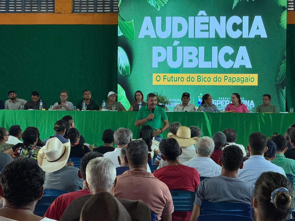 Deputado Wiston Gomes participa de audiência pública em Esperantina e se manifesta contrário a criação da APA